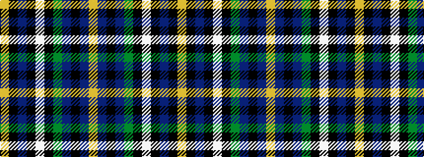 idealised woven sample of pattern YBKBGKWKBKY