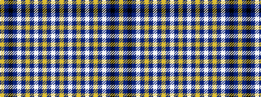 idealised woven sample of pattern YBKBWBYBWBYBWBY