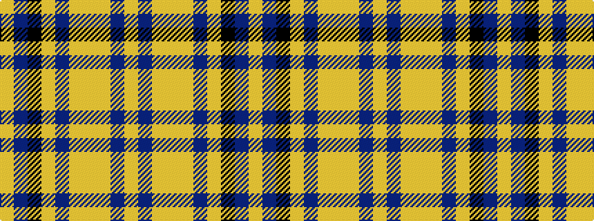 idealised woven sample of pattern YBKYBYYYBY