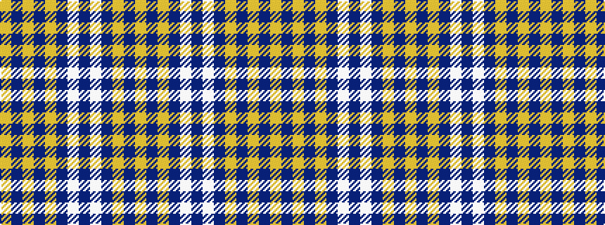 idealised woven sample of pattern YBYBWBWBYBYBY