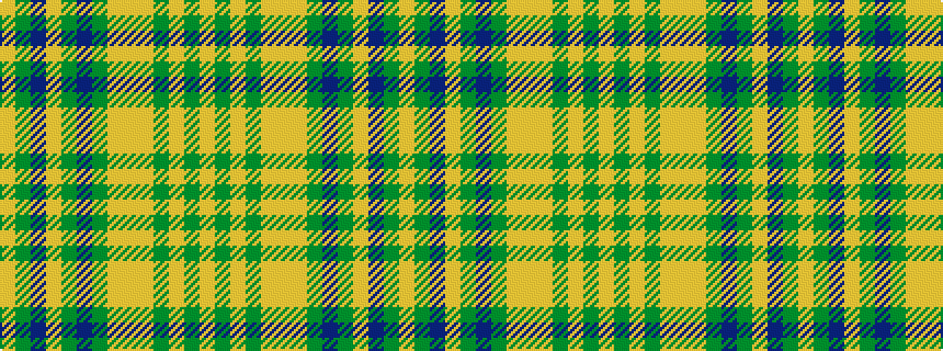 idealised woven sample of pattern YGBYGBGYYYGYGY