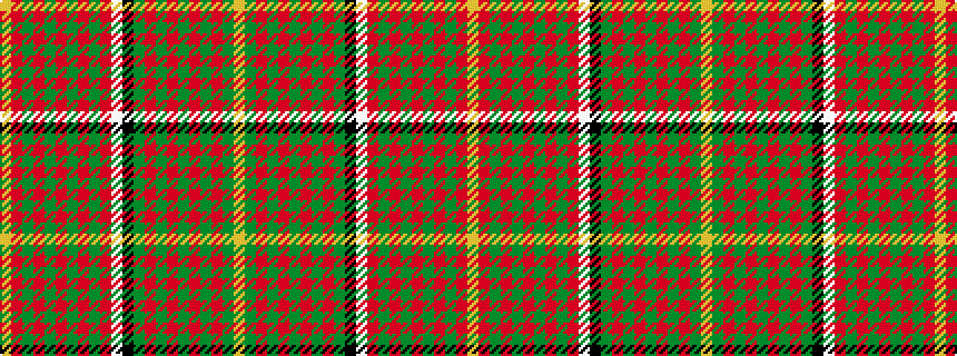 idealised woven sample of pattern YGRGRGRGRGKWRGRGRGRGRY
