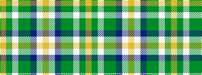 idealised woven sample of pattern YGWGGBWY