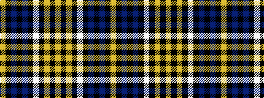 idealised woven sample of pattern YKBKBKWKYKY