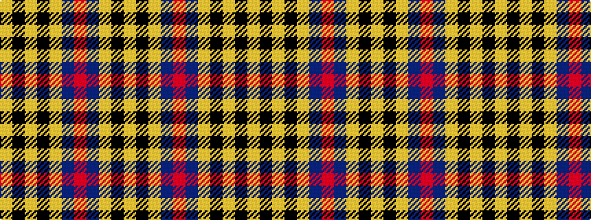 idealised woven sample of pattern YKYBRBYKYKY