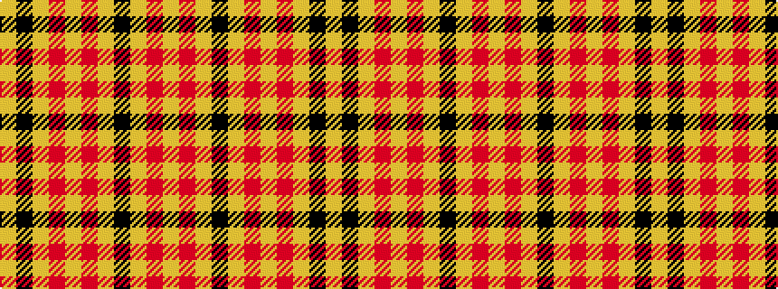 idealised woven sample of pattern YKYRYRYKYRY