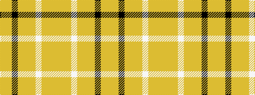 idealised woven sample of pattern YYKYYYWYYY