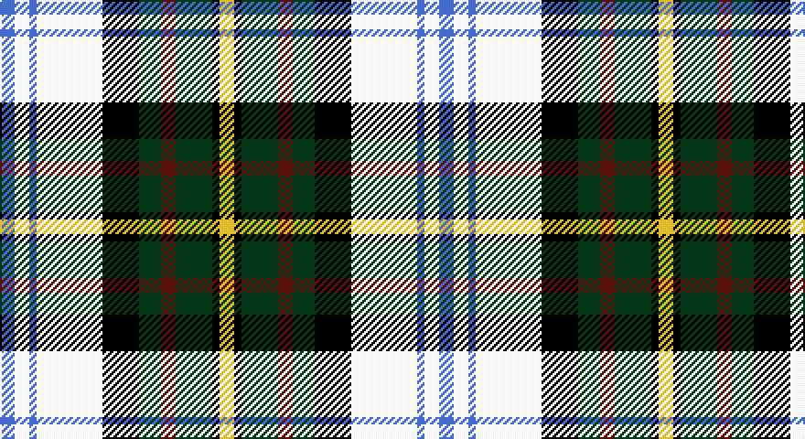 B/8 W8 B4 W36 K20 DG12 DR8 DG20 K4 LY/8 tartan