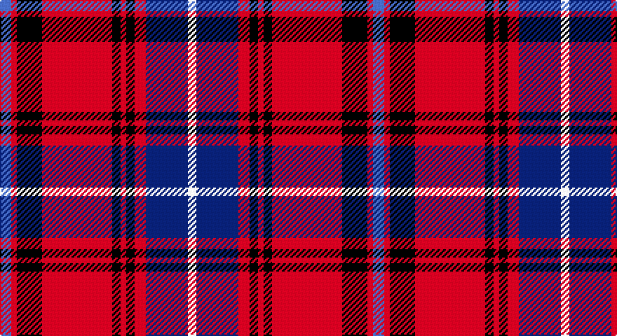 B/8 R4 K18 R50 K6 R4 K6 R8 DB30 W/6 tartan