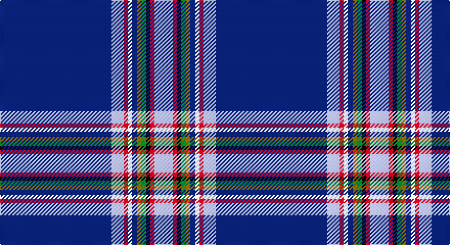 DB/109 LB12 R4 W4 DB5 Y4 G5 K4 R4 LB/18 tartan