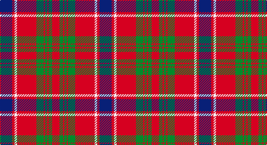 DB/20 R4 W4 R32 G12 R2 G4 R2 G6 R/12 tartan