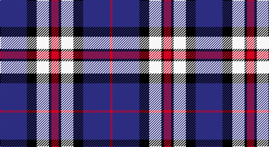 DB/44 K16 W20 K4 R12 K4 W20 K16 DB44 R/4 tartan