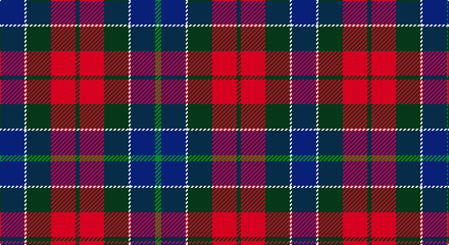 DB/24 W2 DG24 R24 DG4 R24 DG24 W2 DB24 G/6 tartan