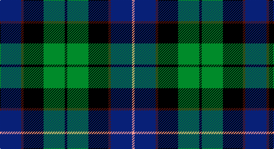 DB/34 DR4 K32 G34 K4 G34 K32 DR4 DB34 LR/4 tartan