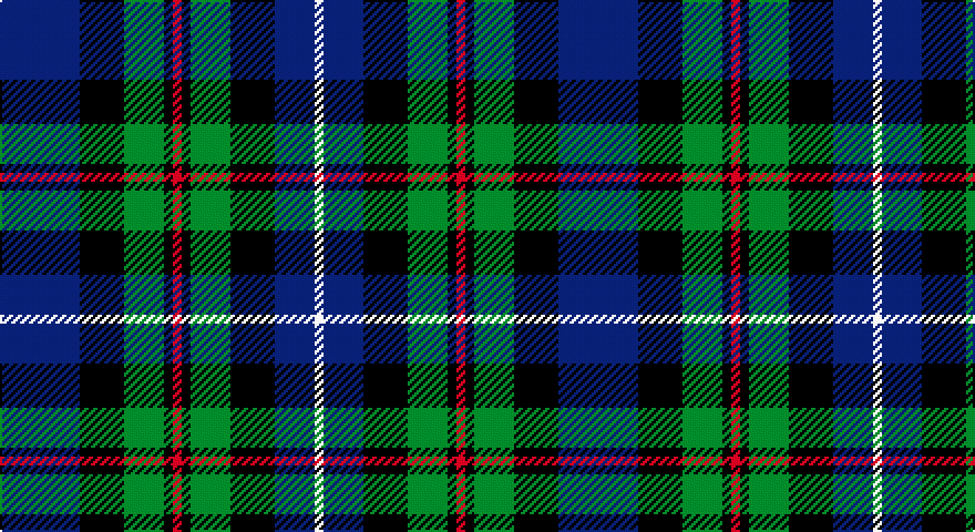 DB/36 K20 G18 K4 R4 K4 G18 K20 DB18 W/4 tartan