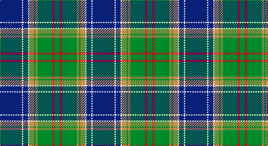 DB/36 W2 DB8 W2 LO8 G2 LO4 G24 R4 G/8 tartan