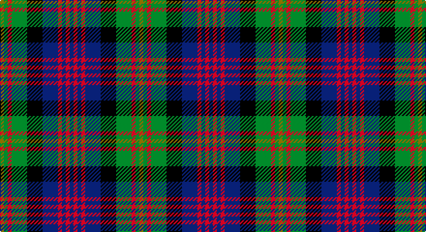 Y/4 G4 R4 G16 K16 DB16 R4 DB4 R4 DB/4 tartan