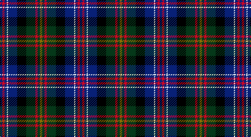DB/4 R4 DB4 W2 DB16 K16 DG16 R4 DG4 Y/4 tartan