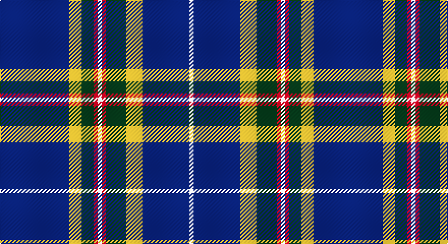 DB/68 LY12 DG12 R4 W4 R4 DG20 LY16 DB46 W/4 tartan