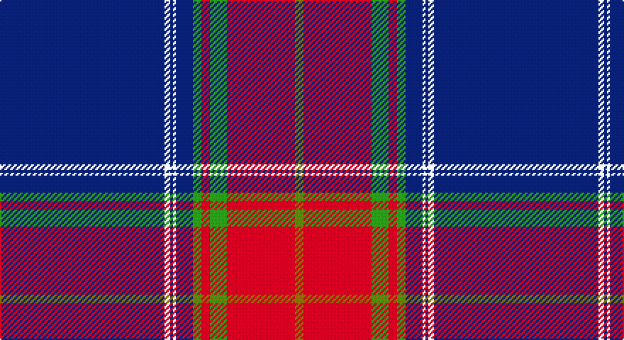DB/116 W4 DB2 W2 DB12 G6 R6 G12 R48 Y/6 tartan