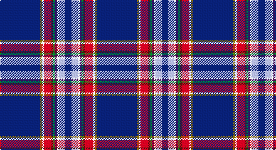 DB/64 Y3 W3 R12 DR3 G3 DP3 W3 LB10 DB/10 tartan