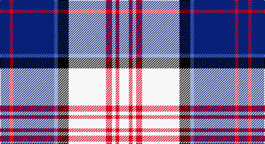 DB/16 R6 DB68 B6 K18 W62 R10 W6 R6 W/16 tartan