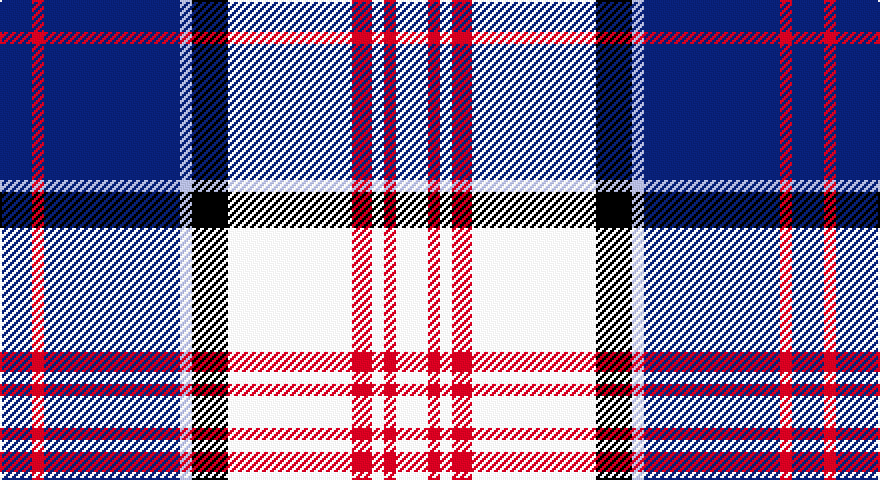 DB/16 R6 DB68 LB6 K18 W62 R10 W6 R6 W/16 tartan