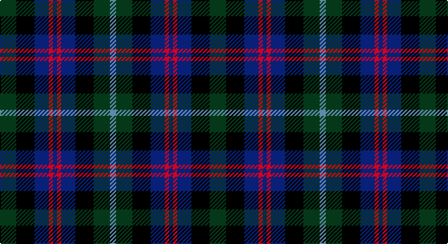 DG/16 K18 DB14 R4 DB4 R4 DB14 K18 DG16 T/6 tartan