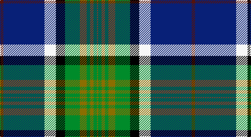 DR/6 DB72 W20 K16 G26 Y12 G6 Y6 G6 Y/2 tartan