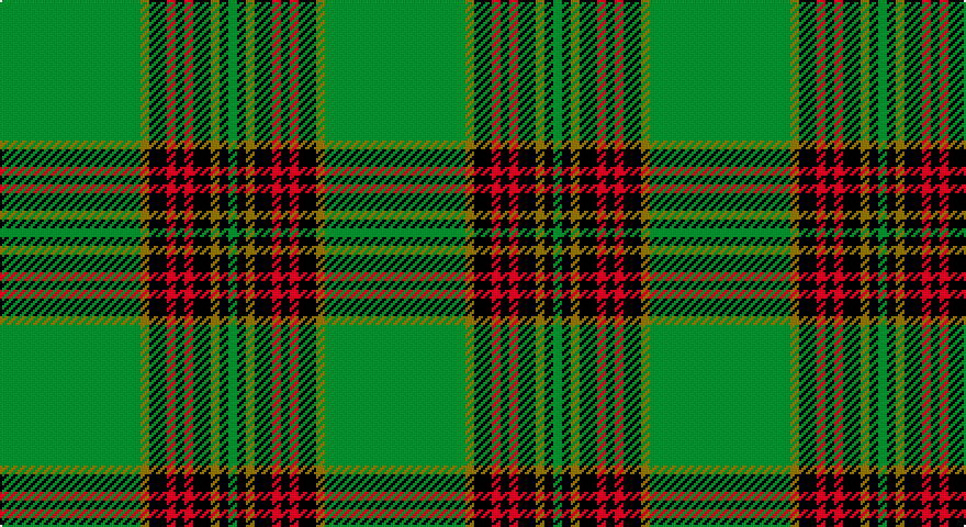 G/64 Y4 K8 R4 K4 R4 K8 Y4 K4 G/4 tartan