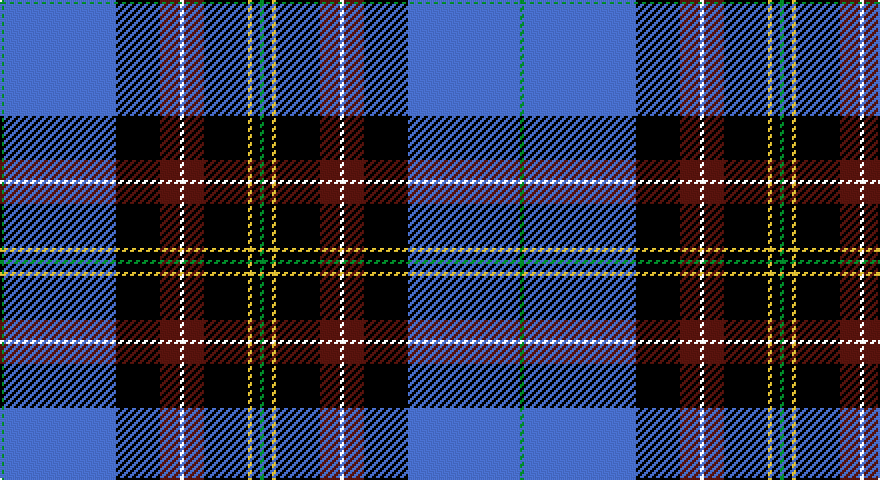 G/2 B56 K22 DR10 W2 DR10 K22 LY2 K4 G/2 tartan