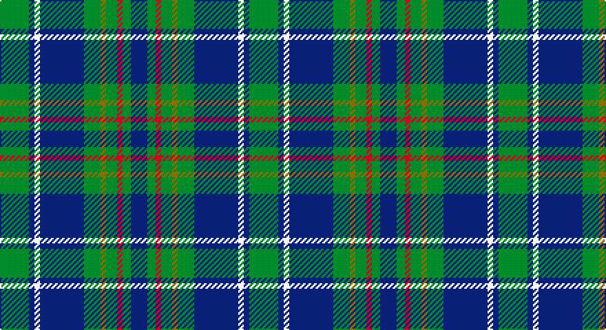 G/21 DB4 W4 DB32 G12 Y4 G8 R4 G6 DB/12 tartan