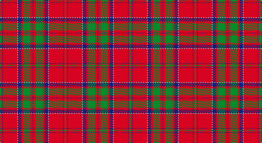 G/2 R2 DB1 R24 LB1 DB6 R3 G12 R4 DB/1 tartan