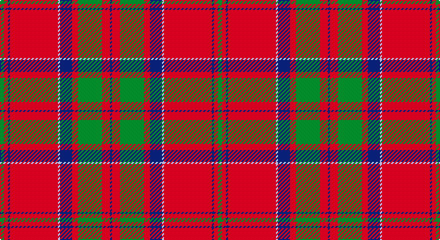 G/4 R4 DB2 R48 LB2 DB12 R6 G24 R8 DB/2 tartan