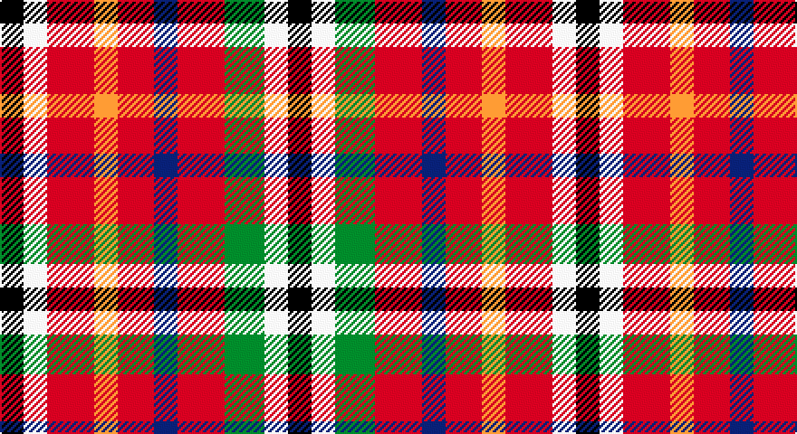 K/13 W13 R26 LO13 R20 DB13 R26 G22 W13 K/13 tartan