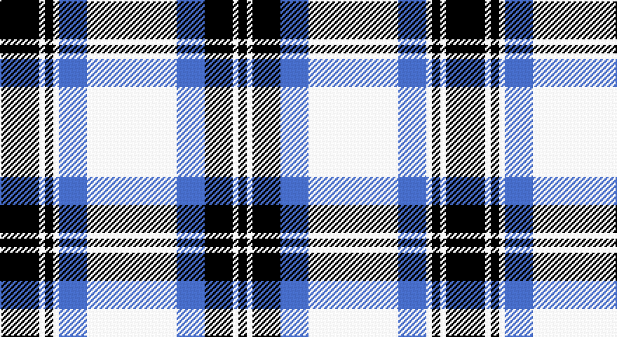 K/28 W4 K6 W4 B20 W64 B20 K20 W4 K/6 tartan