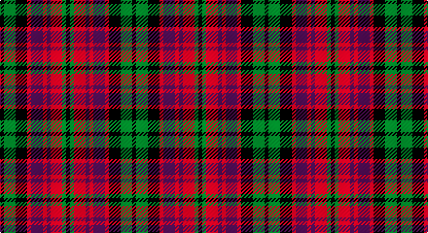 K/4 G12 K12 R4 DP12 R4 DP4 R12 G4 K/4 tartan