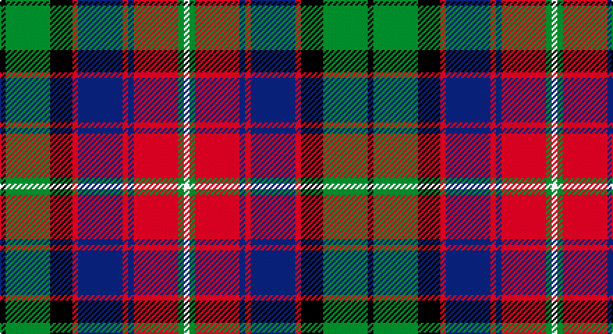 K/4 G32 K16 R4 DB32 R4 DB4 R32 G4 W/4 tartan