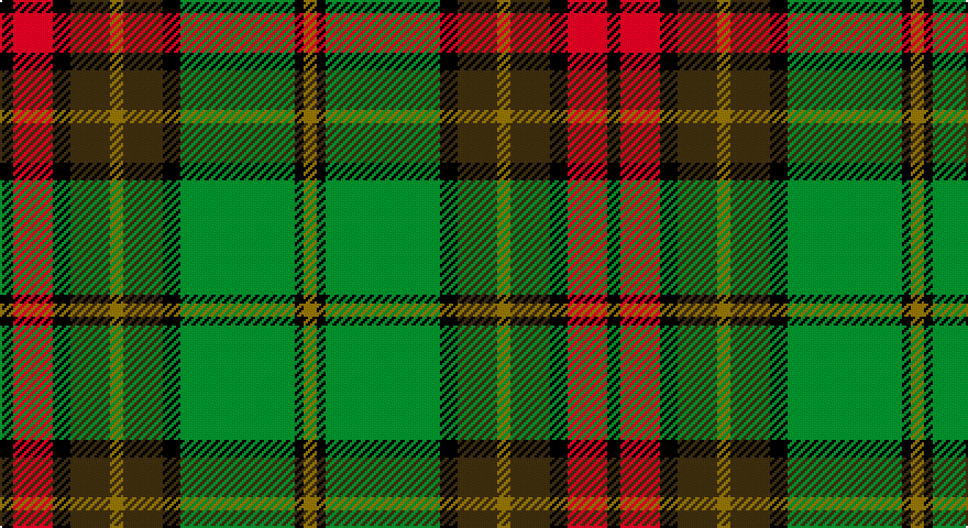 K/6 R18 K8 DY18 Y6 DY18 K8 G52 K4 Y/6 tartan