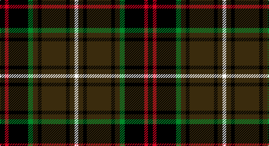 K/8 R6 K32 G8 DY8 K6 DY40 K6 DY8 W/6 tartan