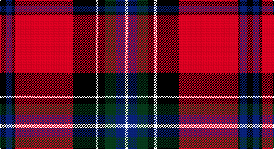 K/10 DB10 K4 R94 K36 W4 K10 DG18 DB14 W/6 tartan