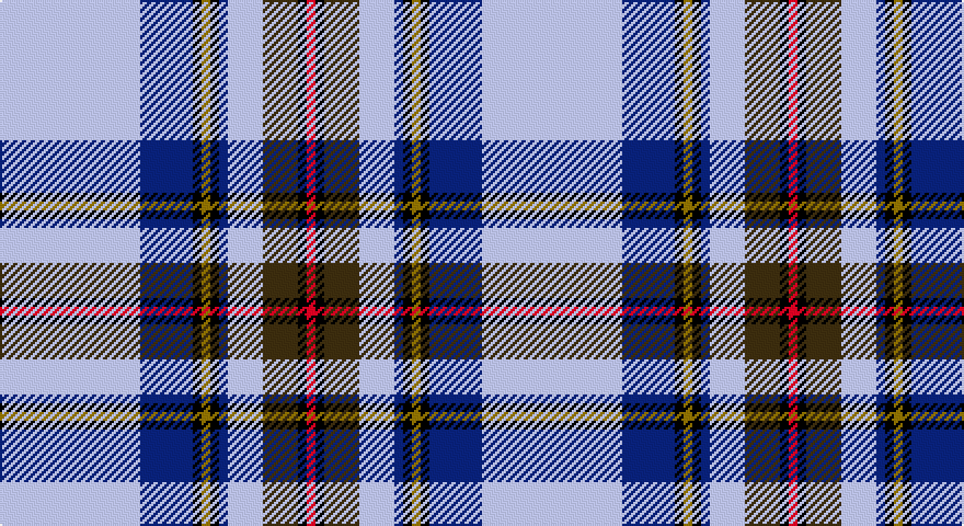 LB/64 DB24 K4 Y4 K4 DB4 LB16 DY16 K4 R/4 tartan