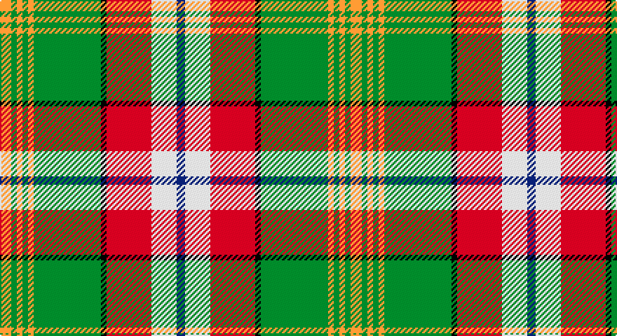 LO/8 G4 LO4 G4 LO4 G48 K4 R32 W18 DB/6 tartan