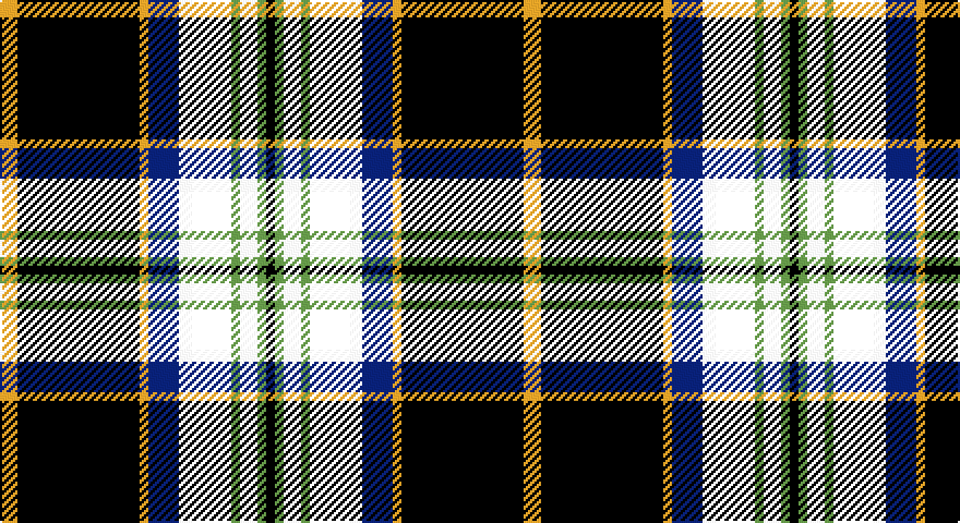 LO/8 K56 LO4 DB14 W6 K18 Y4 W8 Y4 K/4 tartan