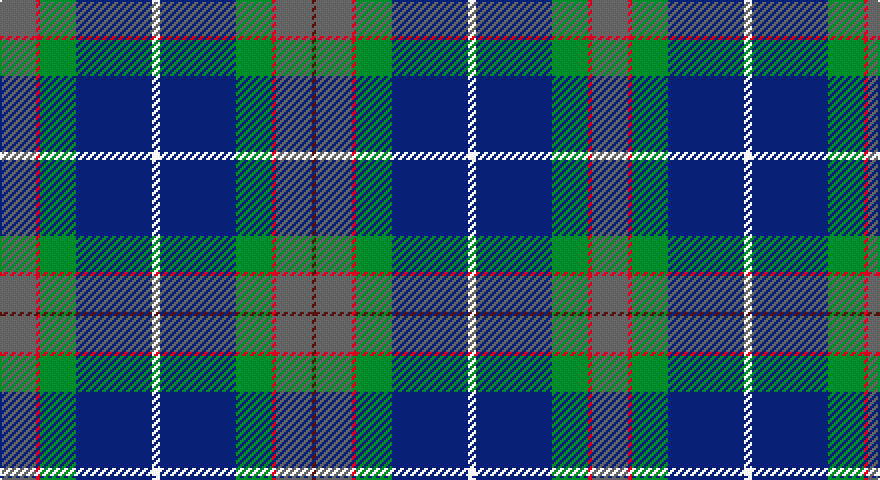 N/18 R2 G18 DB38 W4 DB38 G18 R2 N18 DR/2 tartan