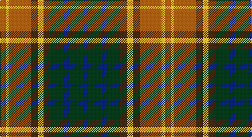 O/10 LY6 O38 DO12 LY10 DO12 DG24 DB10 DG24 DB/6 tartan