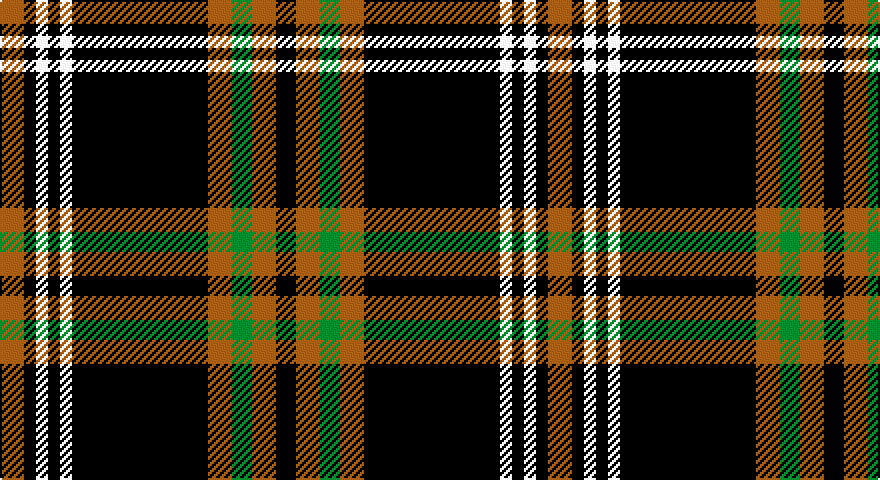 O/12 K6 W6 K6 W6 K68 O12 G10 O12 K/10 tartan