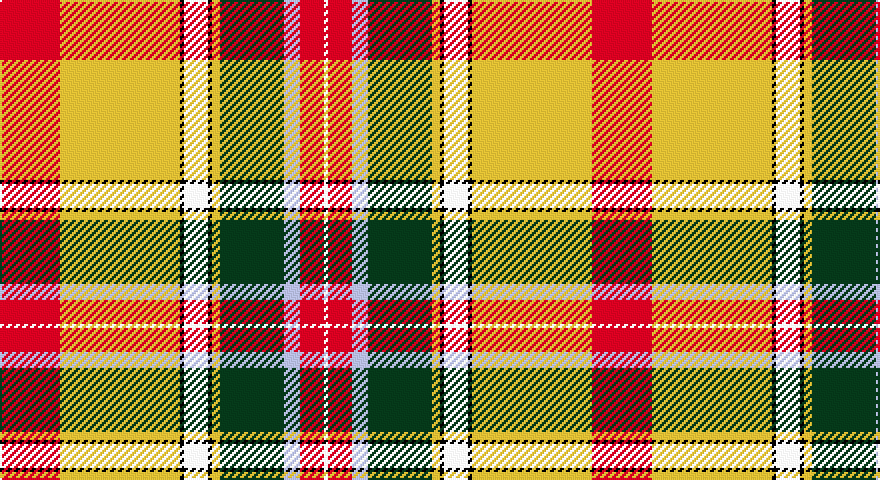 R/30 LY60 K2 W12 K2 LY4 DG32 LB8 R12 W/2 tartan