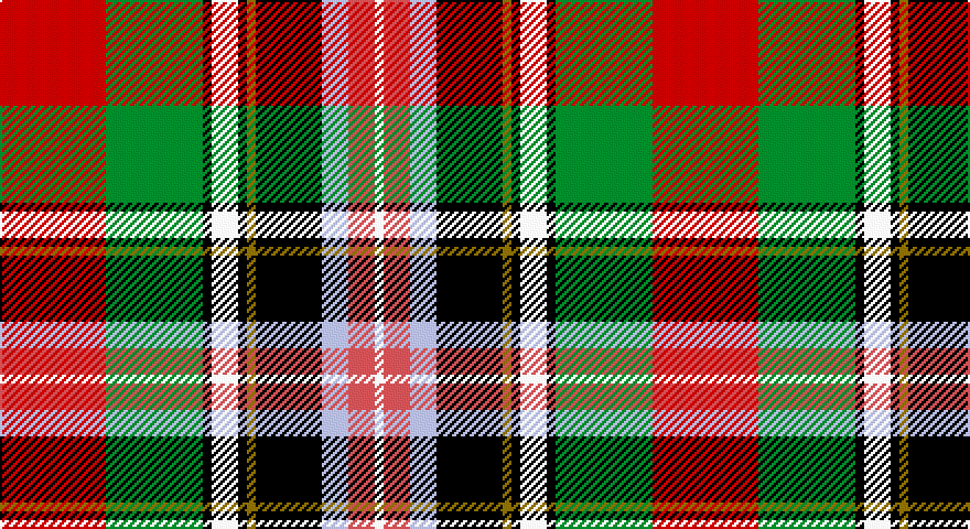 R/48 G44 K4 W12 K4 Y4 K30 LB12 Ri12 W/4 tartan