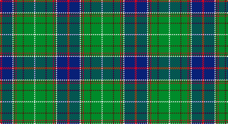 R/4 DB20 W2 DR2 G2 R2 G12 DR2 G20 W/2 tartan